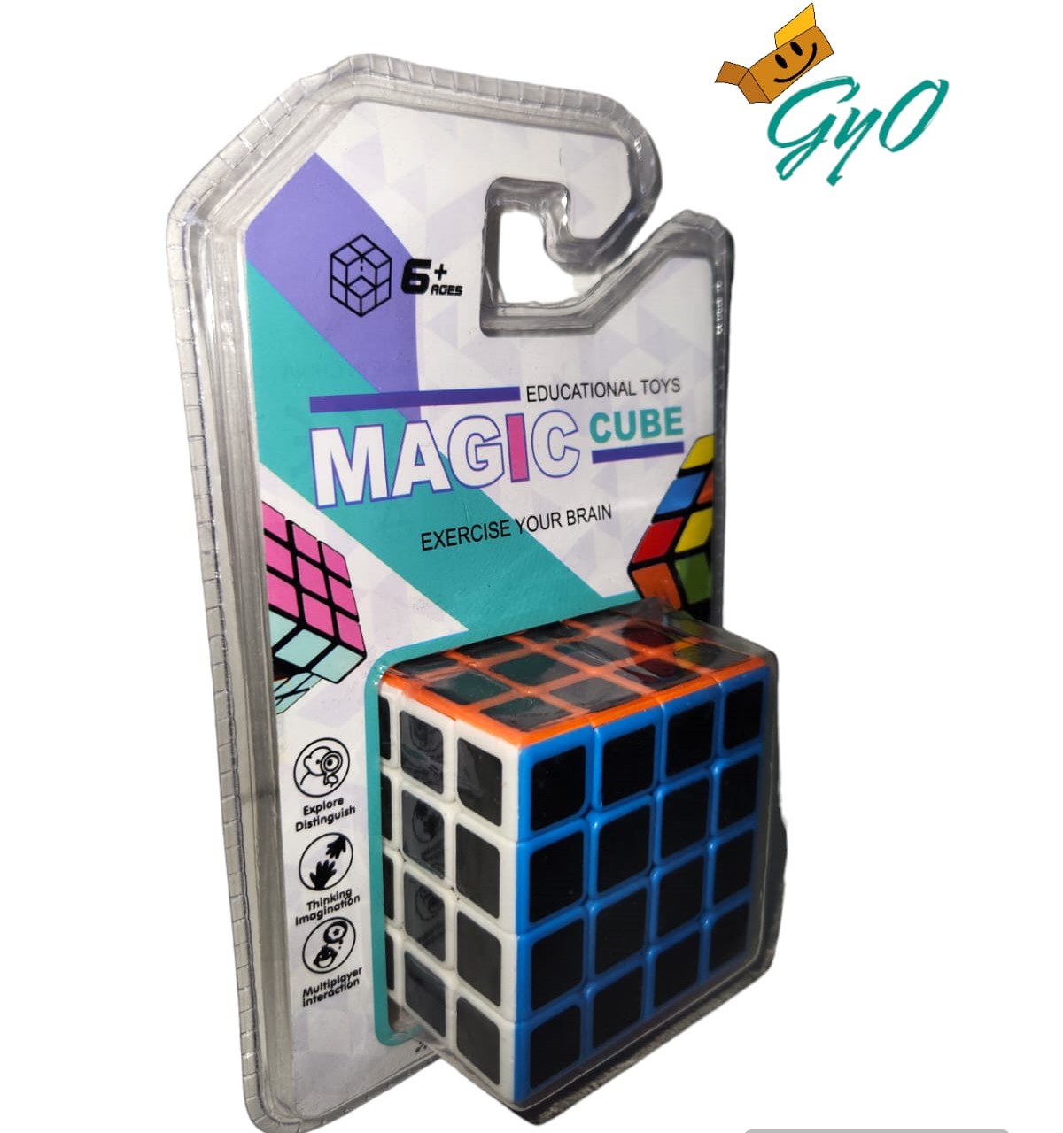 Cubo de Rubik 4x4 Magic Cube Black imagen 2