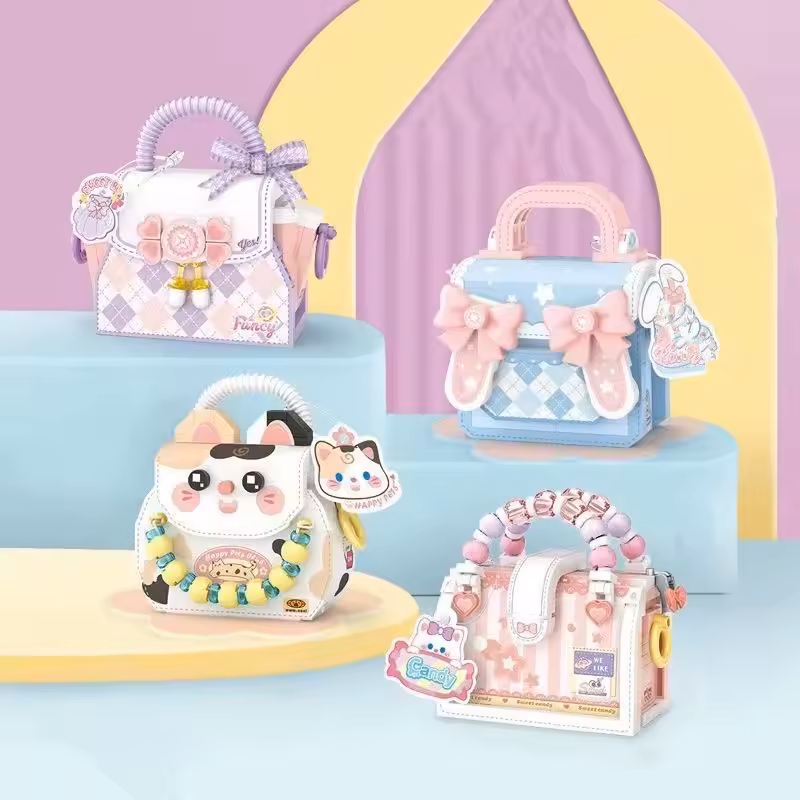 Mini Cartera Dulce Kawaii Armable – Set de Bloques Decorativos de 340 Piezas imagen 2