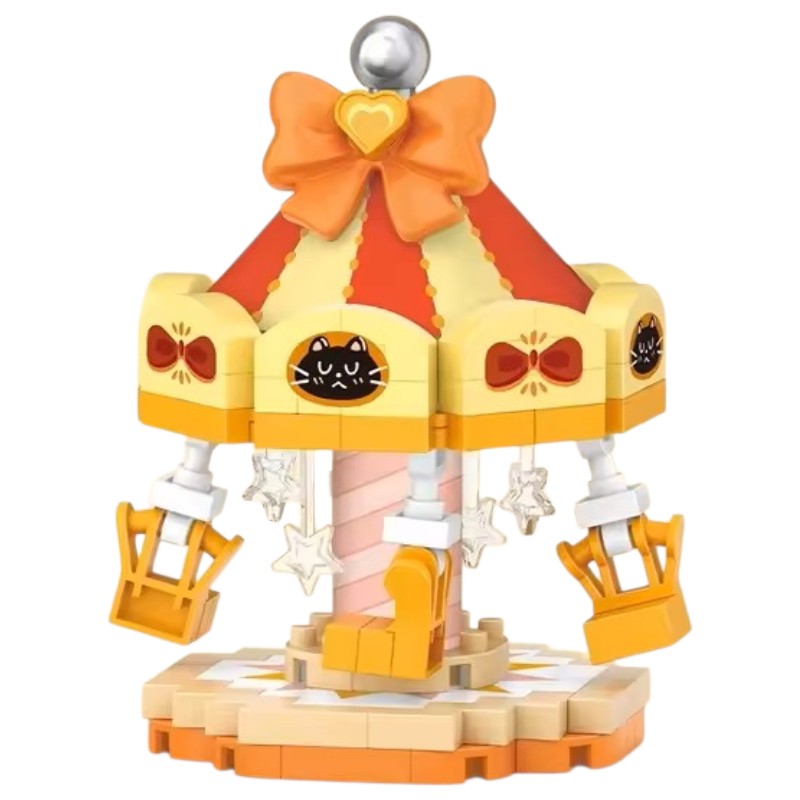 Carrusel Volador Armable – Set de Bloques Decorativos de 190 Piezas