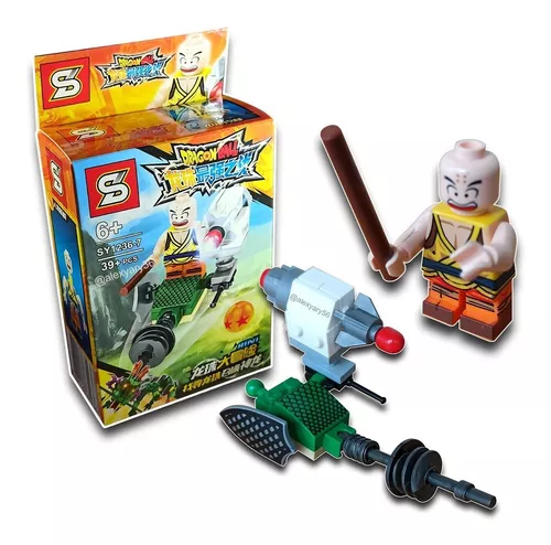Minifigura Krilin Niño Monje armable - 39 Piezas