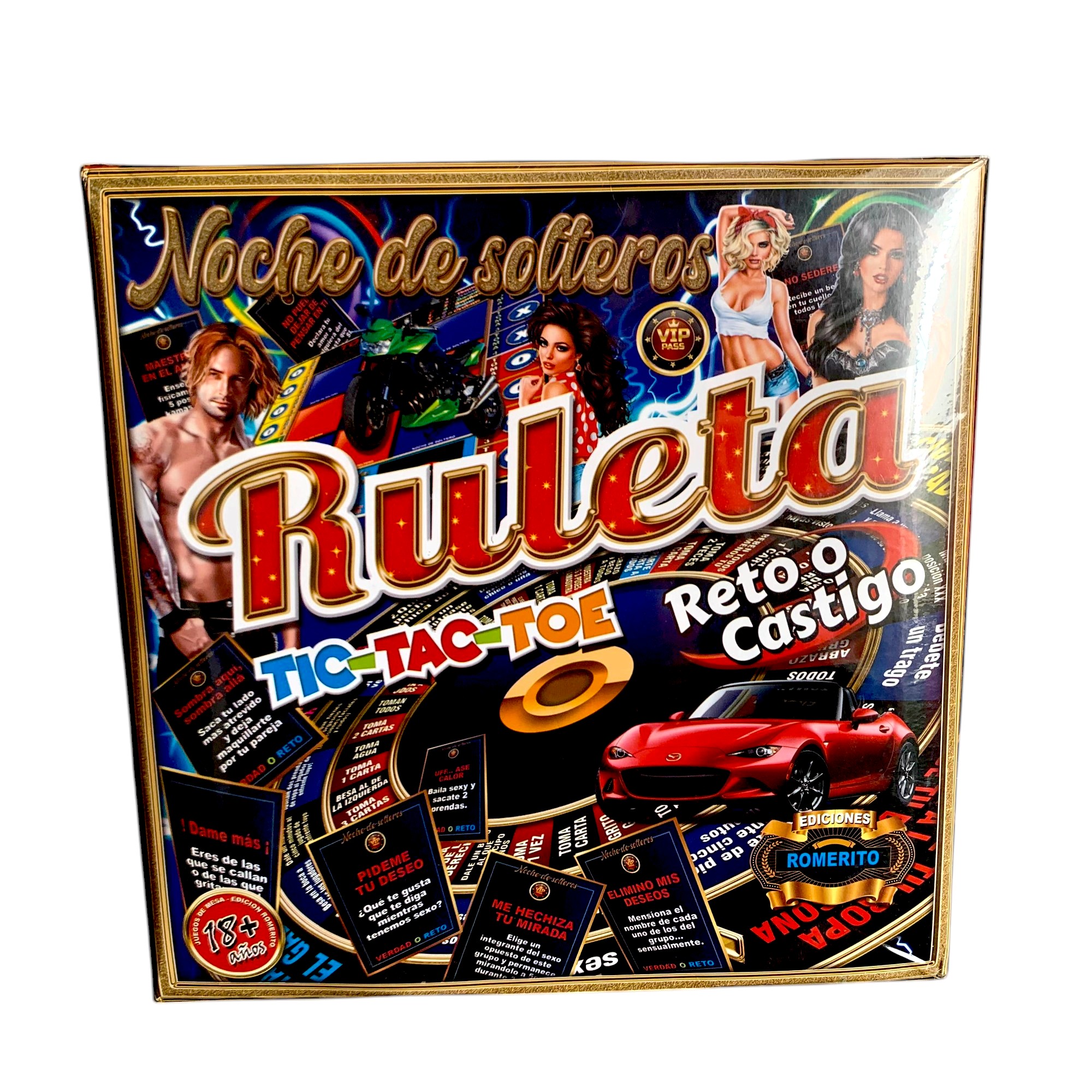 Ruleta - Tic Tac toe - Noche de solteros
