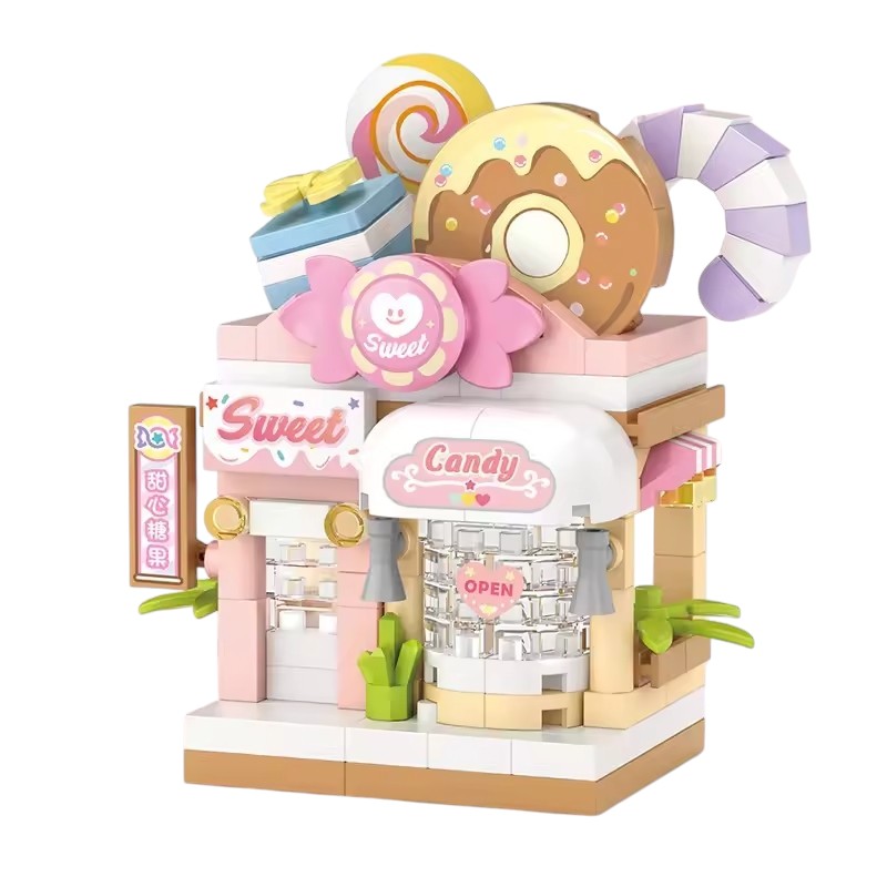 Bloque de Construccion Tienda de Dulces - 150 Piezas