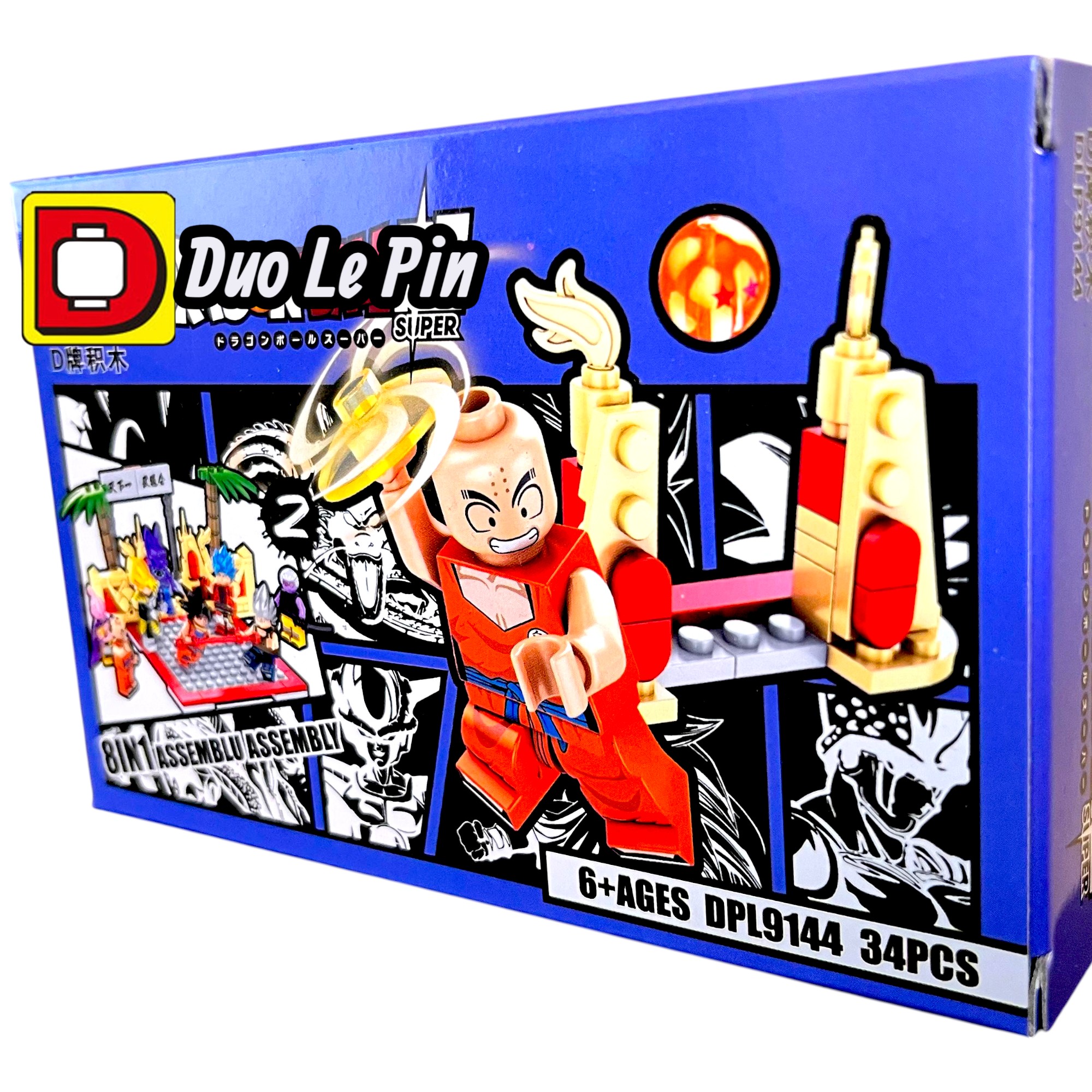 Set de Bloques Dragon Ball Krilin