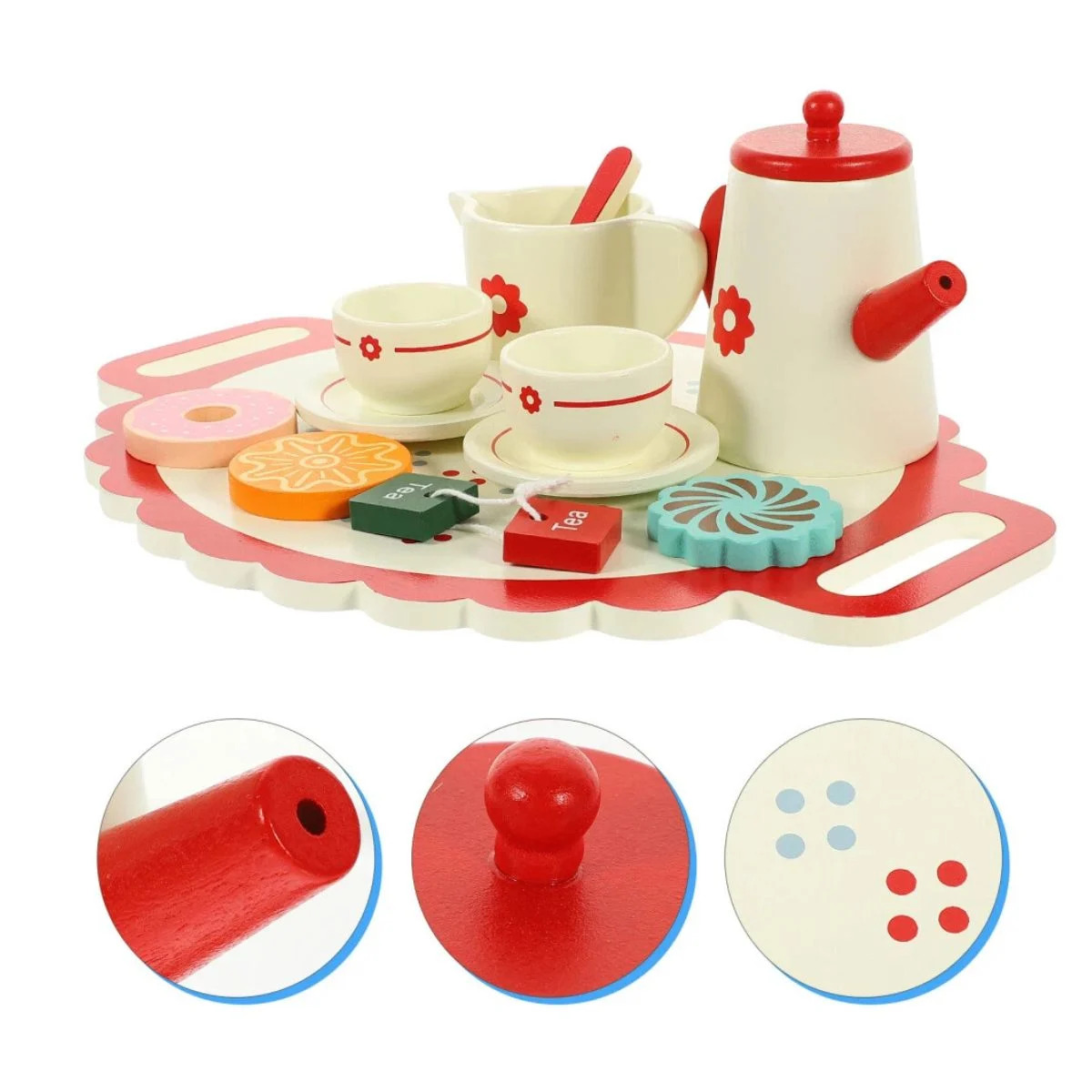 Juego de Té didactico - Montesori - Wooden Tea set imagen 2